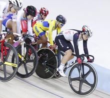 梶原が女子オムニアム優勝 自転車・２９日