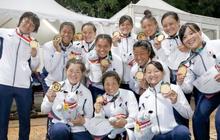 女子初Ｖ、男子は銀 ラグビー７人制・１日