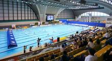 水球の東京五輪テスト大会開幕 日本選手権、運営を確認