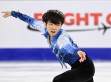 フィギュア男子ＳＰ、宇野は２位 スケートカナダ開幕