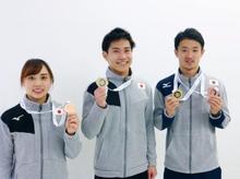 トランポリン土井畑「夢のよう」 女子個人３位、Ｗ杯から帰国