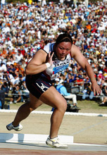 【陸上競技・砲丸投げ】森千夏選手、聖なる地で投てき