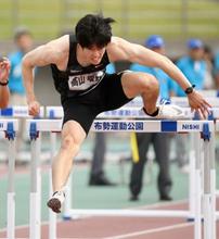 陸上、桐生が１０秒０５で優勝 障害で高山が日本タイ記録