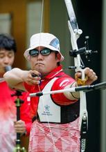 アーチェリー古川、大会が楽しみ 世界選手権へ日本代表練習