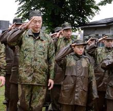 柔道、大野らが自衛隊で訓練 男子日本代表、異例の体験