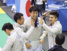 フェンシング、日本男子が３位 アジア選手権、サーブル