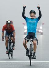 自転車ロード男子、入部が初優勝 全日本選手権、新城２位
