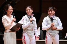 オリンピアンら参加　「JOCオリンピック教室校外編 IL DEVU＆オリンピアン 〜スポーツと音楽の祭典〜」を開催