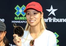 スケボー西村碧が優勝、西矢２位 Ｘゲーム米国大会