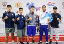 ボクシング成松、金メダル目標に 男子世界選手権
