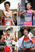 マラソン代表、男子は中村と服部 女子は前田と鈴木、五輪選考会