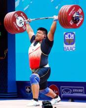 世界重量挙げ、村上英士朗１２位 タラハゼＶ４