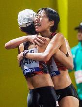 女子２０キロ競歩で岡田が６位 世界陸上第３日