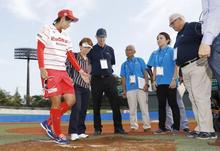 福島でソフトの五輪テスト大会 日本リーグ女子、「復興」象徴