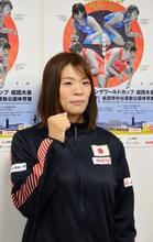 レスリング五輪代表川井梨が意欲 女子Ｗ杯「優勝できるよう」