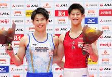 体操個人総合、橋本ＶでＷ杯代表 ２位萱も、スーパーファイナル