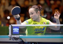 卓球Ｗ杯、女子日本が決勝進出 男子は中国に完敗