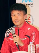 福岡マラソン、有力選手が会見 藤本「自己ベスト更新を」