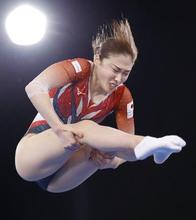 トランポリン、森が日本勢初の金 個人決勝、堺と五輪に