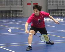 バド山口茜、五輪出場へ意気込み 熊本で練習公開