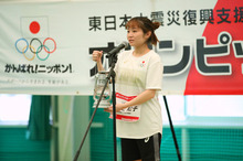 中村真衣さん、鶴見虹子さんらが参加 「オリンピックデー・フェスタ in 岩泉」を開催