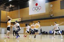 バスケ３人制、男子が合宿公開 五輪新種目、落合「全力出す」