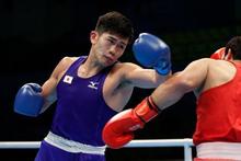 ボクシング、森脇が１回戦突破 イラク選手に完勝、東京五輪予選