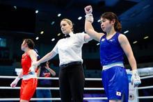 ボクシング女子、並木準々決勝へ 五輪アジア・オセアニア予選