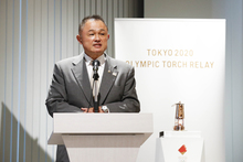 東京2020オリンピック聖火展示セレモニーを開催、9月1日より一般公開