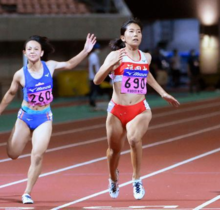 女子１００ｍ、児玉が１１秒３５ 陸上、日本学生対校選手権第２日