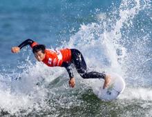 サーフィン、大原洋人２回戦へ ＷＧ代表選考会、前田マヒナらも