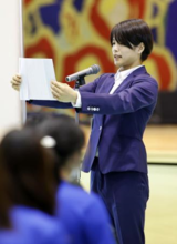 柔道の阿部詩「前進を続けて」 日体大入学歓迎式でエール