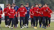 サッカー五輪候補、練習スタート 男子のＵ２３が合宿