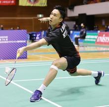 バドの桃田賢斗が復帰戦で快勝 交通事故から１１カ月ぶり