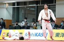 全日本柔道、羽賀龍之介が初優勝 決勝で太田彪雅を破る