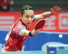 卓球女子は伊藤、石川が４強 全日本選手権、張本は敗れる