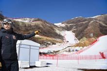 北京冬季五輪施設を公開 アルペン、そりの延慶会場
