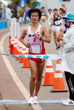 全日本競歩、高橋英輝が初優勝 女子は河添香織Ｖ