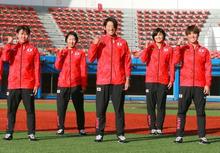 ソフトボール東京五輪代表を発表 上野、山田ら１５選手