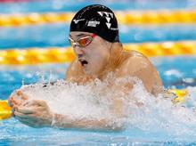 競泳、佐藤翔馬が日本新で五輪へ 女子２００バタは長谷川涼香