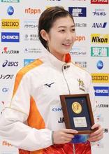 池江、１００ｍ自由形も優勝 リレー２種目で五輪代表に