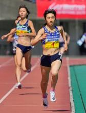 女子１５００メートルは田中Ｖ 選抜中・長距離陸上