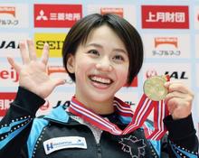 村上茉愛が２連覇、畠田瞳２位 体操の全日本選手権女子