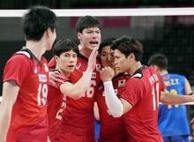 バレー男子、中国に連勝 東京五輪テスト大会