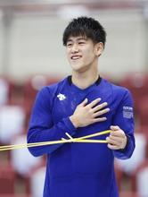 橋本大輝「圧巻の演技で優勝を」 体操ＮＨＫ杯、１５日開幕