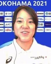 高橋侑子選手「いいイメージ」 トライアスロン横浜大会