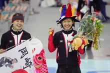 【スピードスケート】女子1000ｍに日本は4選手が出場