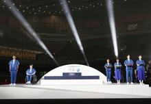 東京五輪・パラの表彰台を発表 再生プラで持続可能性ＰＲ