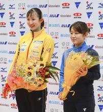 卓球、早田と安藤が代表権獲得 アジア選手権選考会