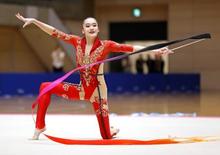 喜田、大岩が初の五輪切符 新体操個人の代表選考会